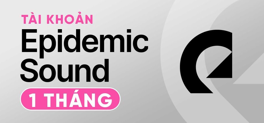 Epidemic Sound 1 tháng - Tài khoản